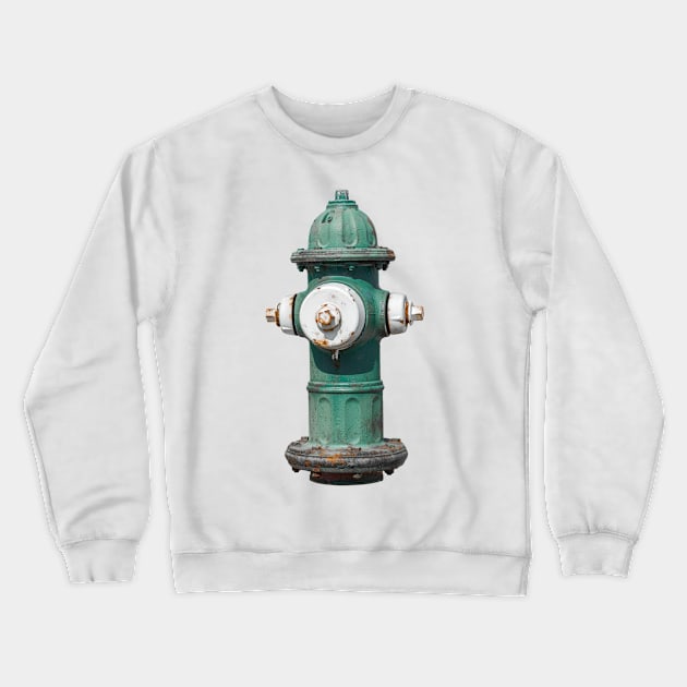 Mean Green Fire fighting Machine Crewneck Sweatshirt by Enzwell